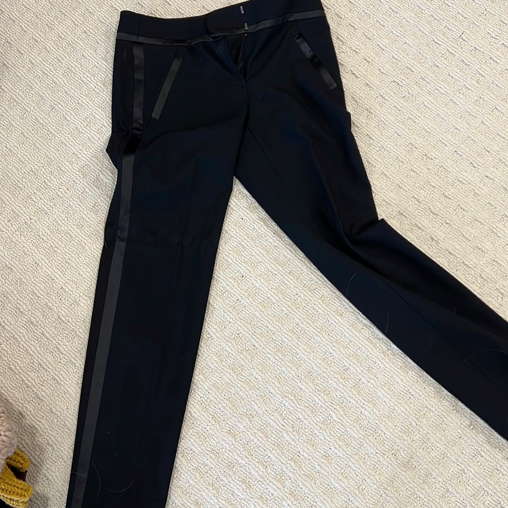 The loft pinstriped pants